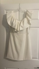Short Wedding Dress Off The Shoulder