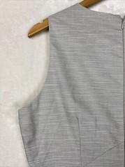 Antonio Melani Dress Womens 10 Beige Sheath Minimalist Empire Waist Office Caree