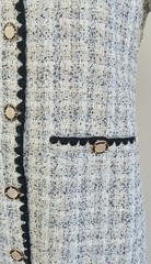 Medium POMANDER PLACE Lightweight &lsquo;French-Designer&rsquo; Preppy TWEED Josephine Dress