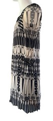 Rare Anna Sui Original Sample 2011 geometric tribal Dress bohemian runway Silk