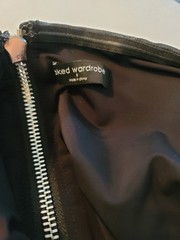 Faux Leather Skirts (2) And A Sleeveless Dress – Size Small