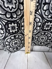 JADE MELODY TAM Dress Shift Knee Length Geometric Lined Black Gray Large