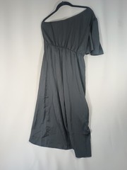 Vote Pretty NEW Small Pleated Front Dress Black 100% Polyester FAST Shipping
