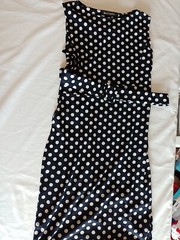 Ladies Dress Oxiuli Fashion Size (See Pics) Belted Navy 17100