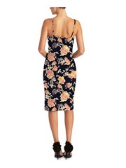 RACHEL RACHEL ROY Womens Navy Adjustable Straps Spaghetti Strap Dress XS