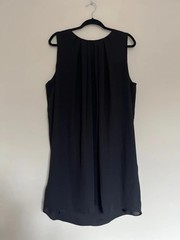 H&M sleeveless black mini dress – size XL, UK 14