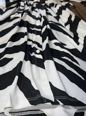 LuLaRoe Ellie Button Down Dress Zebra Animal Print Belt Long Sleeve XL 18/20 🦄