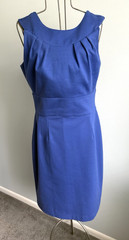 Banana Republic Sheath Blue Sleeveless Dress Women’s Size 6