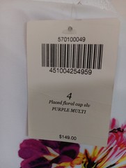 BOSTON PROPER SHEETH FLORAL KNOT WRAP DRESS NWT SZ 4 149.00 RETAIL