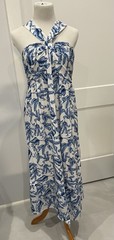 GRACE KARIN Women&rsquo;s Large Criss Cross Halterneck Sleeveless Summer Floral Print