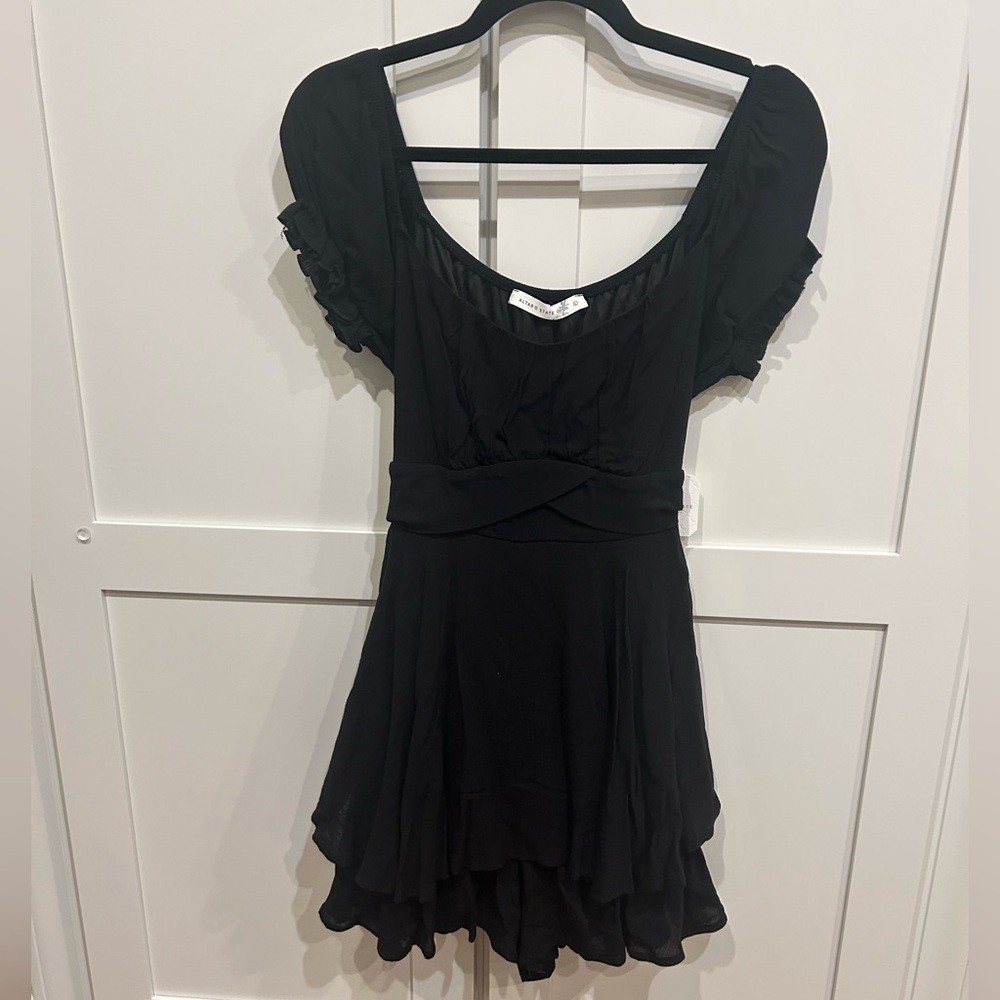 Altar&rsquo;d State Elegant Black Dress