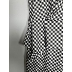 ALEXIA ADMOR Amora Boat Neck Sleeveless Sheath Dress Large NEW Gingham Designer