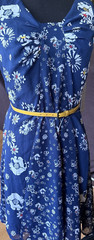 Jason Wu For Target Navy Dress with White Flowers Size XS NWT