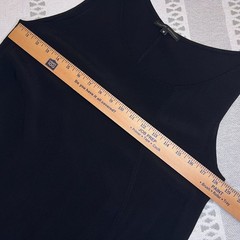 Lurdes Bergada Dress Black Asymmetrical Steampunk Zipper Detail Goth Punk Metal