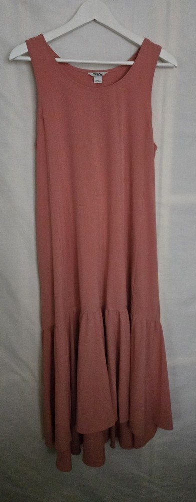 Eddie Bauer Departure Dress S NWT Outdoors Travel Hi Low Midi UPF 50