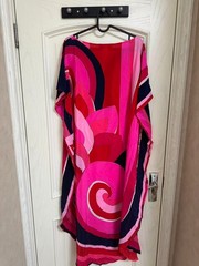 Trina Turk Jalani Maxi Caftan Dress Sirbelloni XL