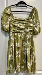 Blu Pepper Green Dress Size L
