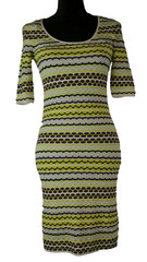 Missoni Sheath Dress Size 38 Viscose Blend Striped Colorful 4 US Slinky NWT $595