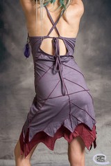 LEAF DRESS Pixie Hippy Layered Psytrance Festival Glastonbury One Size: Regular