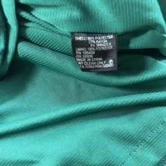 Alex Marie Dress Womens 10 Green Sheath Square Neck Knee Length Workwear