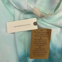 Anthropologie t.la Tie Dye Mock Neck Tunic Dress High Neck Relaxed Fit SZ XL NWT