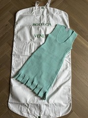Bottega Veneta Salon 01 Turquoise Mini Dress XS/UK6