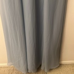 Source Unknown Blue Puff Sleeve Maxi Dress (327)Super Bowl – lady Gaga style