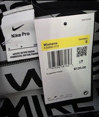 NEW $120 Nike PRO All Over Logo Bandage Dress Black – Women Size S FZ6990-010