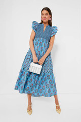 Saylor NY Almina Maxi Dress Medium EUC MSRP $328