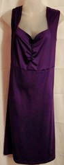 Avon Plus Size Dress 2x. Passion Purple. Slight Stretch. Free Shipping