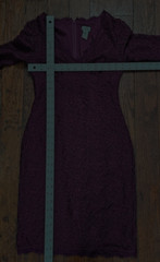 Cache Womens Dress Fuchsia Pink Lace Lined Polyester Nylon Size 2