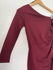 Sarin Matthews One Shoulder Formal Dress Size Medium NEW Party Evening C25