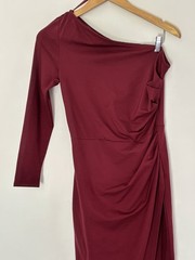 Sarin Matthews One Shoulder Formal Dress Size Medium NEW Party Evening C25