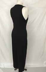 Shein Bodycon Maxi Dress Women’s Size L Sleeveless Black Dress NWT