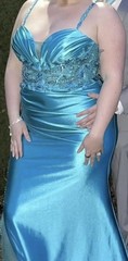 Blue Ball Gown