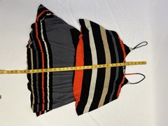 PJK Patterson J Kincaid Womens Striped Multi-Color Sleeveless Dress Sz S Preppy