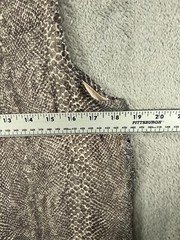 LUCCA Couture NEW Womens Large Python Mini Dress Beige Snake Sleeveless NWT