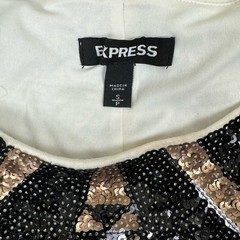 Express Art Deco Sequin Geometric Aztec Tribal Bodycon Cocktail Evening Dress