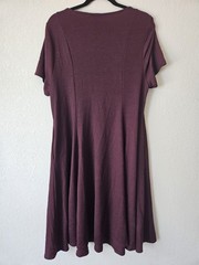 Torrid Burgundy V Neck Dress NwT Size 2