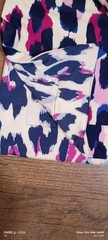 Jude Connally Women&rsquo;s Long Sleeve Leopard Print Shift Dress Size Medium Stretch