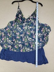 NWT~~ AAKAA Spaghetti Strap Adjustable Lightweight Summer Maxi Dress Size LARGE