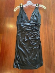 Kurt Thomas Black Embellished Cocktail Dress Size 0