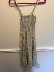 Faithfull The Brand x Anthropologie Daisy Floral Midi Dress Size 4