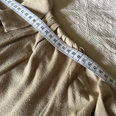 Masscob gold lichen raw silk Dress Size Medium NWOT