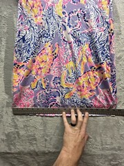 Lilly Pulitzer Dress Verbena Marlowe So Snappy 3/4 Sleeve Lilac Women&rsquo;s Small