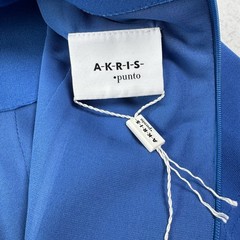 Akris Punto Blue Cutout Sheath Dress Women’s US 2 Short Sleeve Italy
