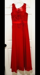 Red Evening Gown