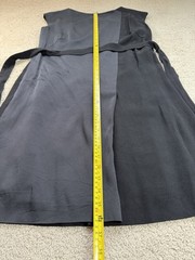 Hugo Boss Women&rsquo;s « Drapena » Black Belted Sleeveless Dress Size 10