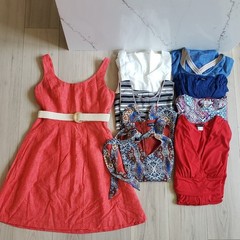Womens Dress Capsule Medium Bundle 7Pc Lot THML Resort Wedding Guest