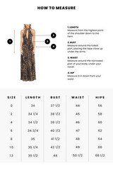 One33 Social Kaia Halter Gown Leopard Print Brown sz 0-16 Bold Glam Badgley